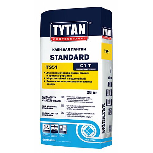 Tytan клей плиточный STANDARD (25кг)