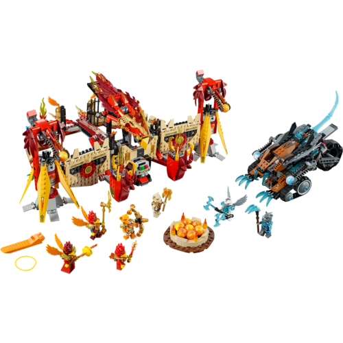 LEGO: Огненный летающий Храм Фениксов