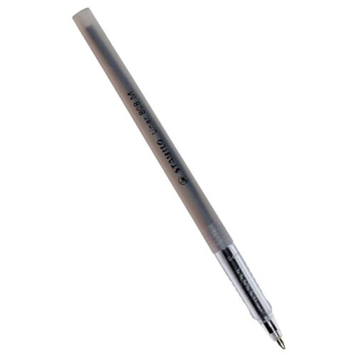 Ручка шариковая STABILO liner 808 M, черная
