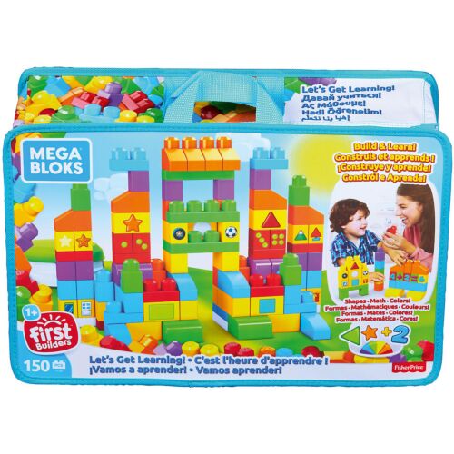 Mega Bloks: Игр.н-р "Обучающие блоки", 150 деталей 