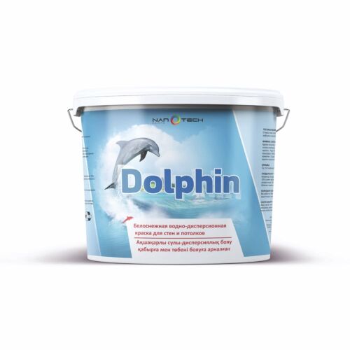 Краска в/д"Dolphin" для стен и потолков 14кг