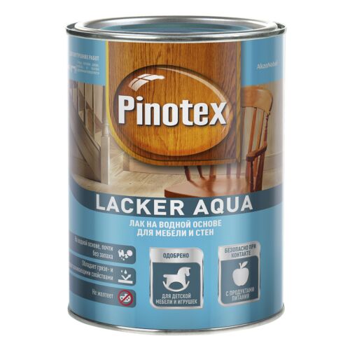 Лак на водной основе Pinotex Lacker Aqua 10 (матовый) 1л