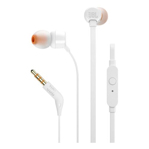 Наушники-вкладыши JBL T 110 вкладыши белый