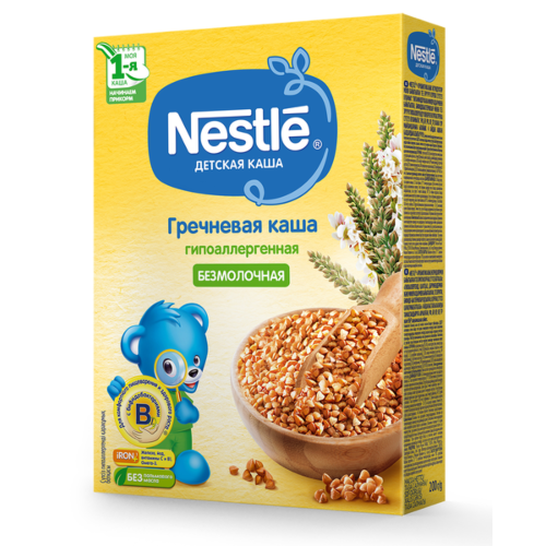 Nestle: Каша 200г Гречневая б/мол