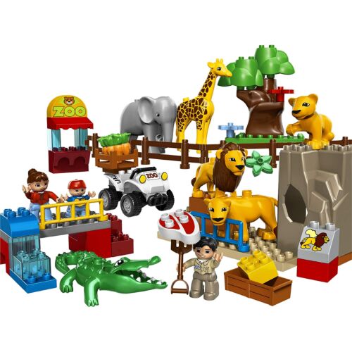 LEGO: Зоопарк Кормление животных