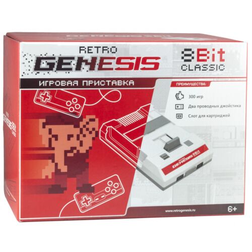 Игровая приставка Dendy Retro Genesis 8 Bit AV (+ 300 игр)