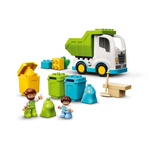LEGO: Мусоровоз и контейнеры для раздельного сбора мусора DUPLO 10945