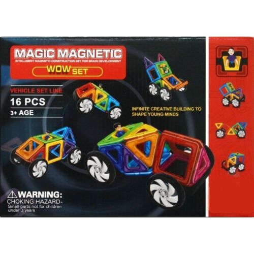 Magic Magnetic: Магнитный конструктор, 16 деталей