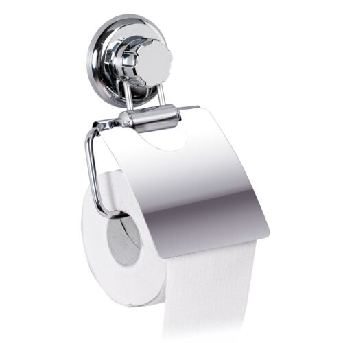 Держатель Tatkraft MEGA LOCK для туалетной бумаги настенный 13х3х19 см, хромированная сталь 11458