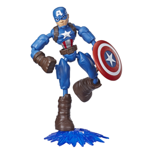 Avengers. Bend&Flex: Фигурка Капитан Америка 15см