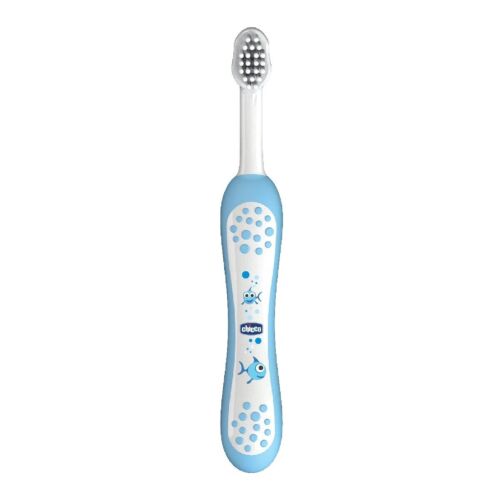 Chicco: Зубная щетка, голубой 6м+