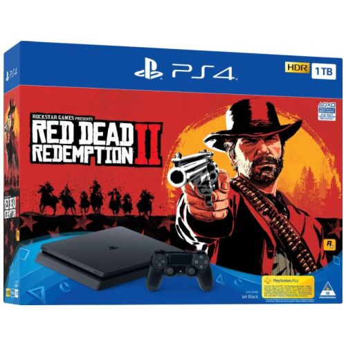 Игровая консоль Sony PlayStation 4 1TB + Red Dead Redemption 2