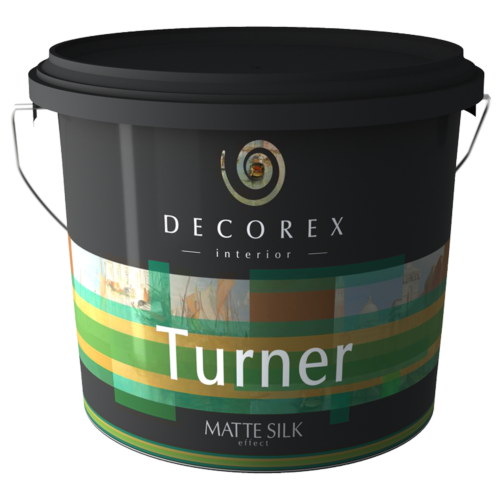 Декоративная штукатурка Decorex Turner NEW, 1 кг, база silver
