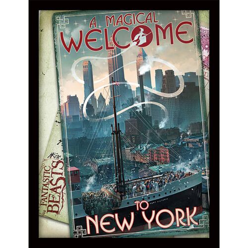 Постер в рамке "NEW YORK" 30*40 см.