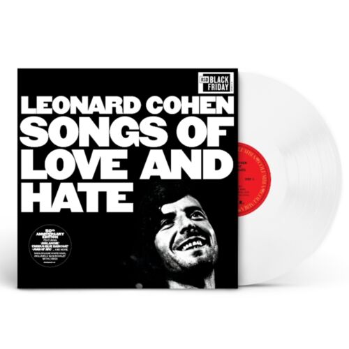 Cohen Leonard Songs Of Love And Hate (50TH ANNIVERSARY, White Opaque) LP