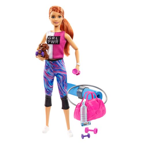 Barbie: Wellness & Fitness. Кукла Релакс Фитнес