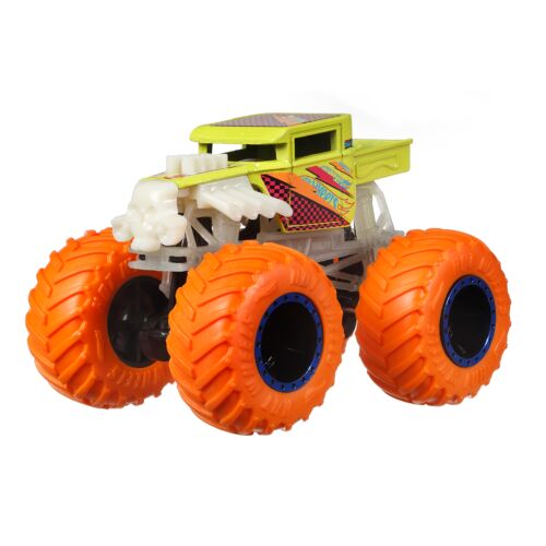 Hot Wheels: Monster Trucks. Монстр-трак светящийся Bone Shaker