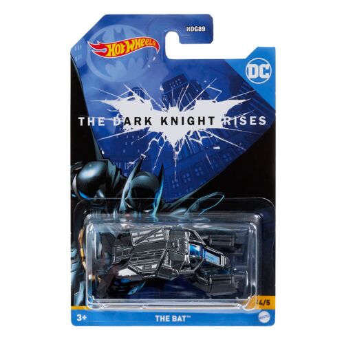 Hot Wheels: Basic. Коллекционная машинка Batman Themed - The Dark Knight - The Bat.