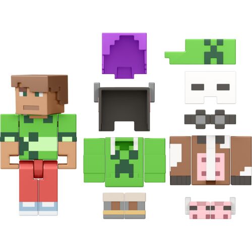 Minecraft: Набор фигурок Made In Minecraft - Hoodie & Mooing Hoodie