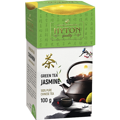 HYTON Китайский чай зеленый "С Жасмином" 100г