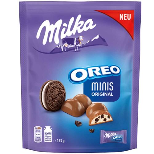 Шоколад Milka Oreo Minis Original 153гр