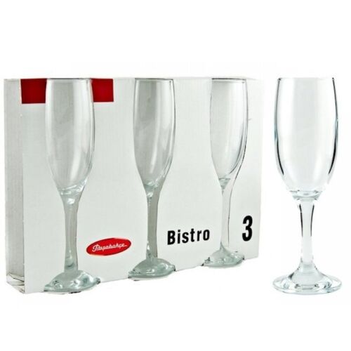 Набор фужеров Bistro 190мл 3шт для шампанского 206405