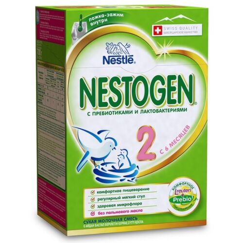 Nestle: Смесь 700г Nestogen Prebio-2 с 6 мес.