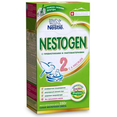 Nestle: Смесь 350г Nestogen Prebio-2