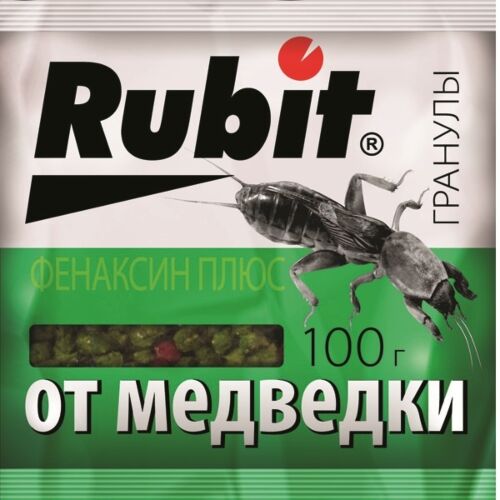 Средство Rubit гранулы против медведки, Фенаксин+ 100 г.