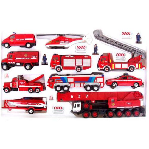 Welly: набор машин "Пожарная служба" 20шт