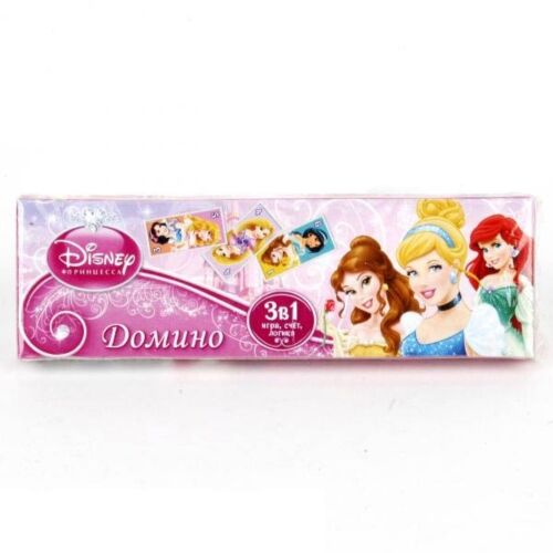 Умка: Домино "Disney Princess" 3-в-1