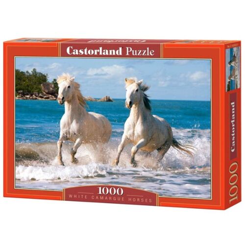 Castorland: Пазлы Белые лошади 1000эл.