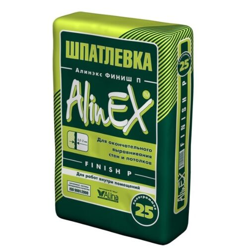 АlinEX шпатлевка Финиш П (1кг)