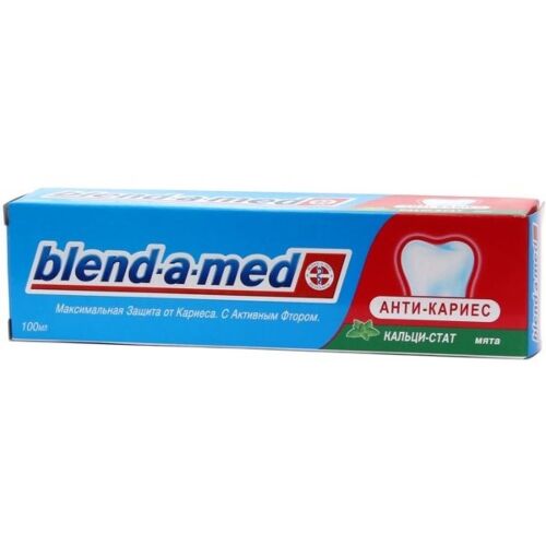 Паста зубная Blend-a-med 100мл anti-karies нежная (мята)