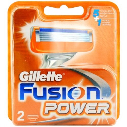 Запаска Gillette для станка Fusion Power 2шт