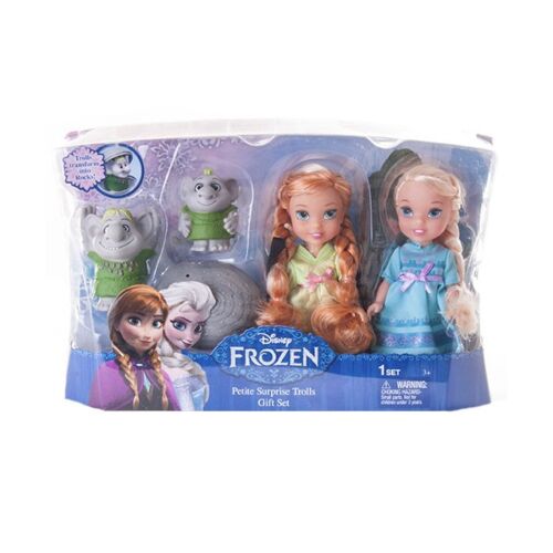 Disney: набор Принцесса Дисней Холодное Сердце 2 куклы 15см и тролли