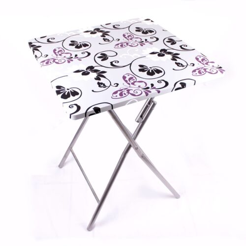 Стол складной Dajar Flower Purple 60*60 см.
