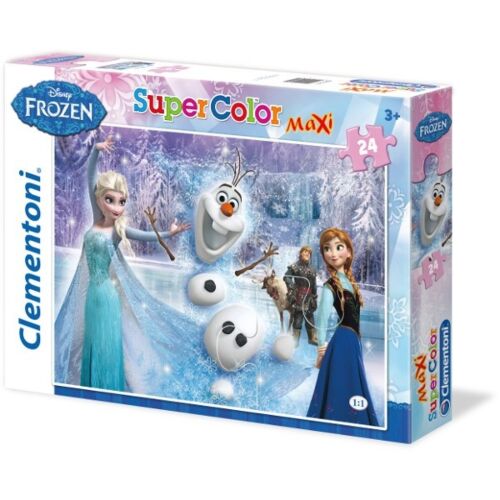 Clementoni: Disney Frozen. Пазл "Волшебная страна" maxi 24эл.