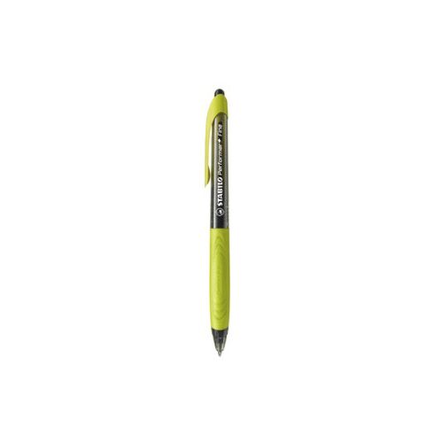 Ручка STABILO Performer+ Black/light green XF