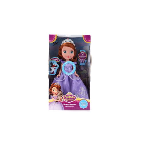 Карапуз: Кукла Disney Принцесса София 25см, светится амулет
