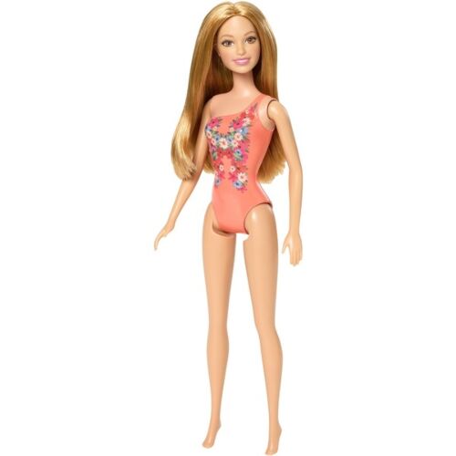 Barbie: Барби на пляже, в персиковом купальнике