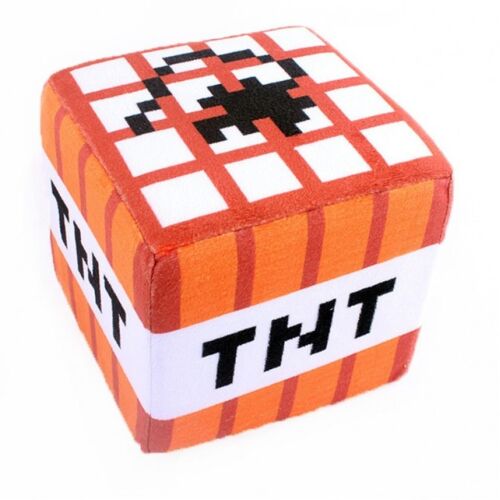 Minecraft: Плюшевый куб TNT Block 10см