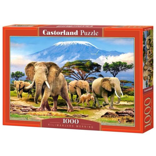 Castorland: Пазлы Слоны 1000эл.