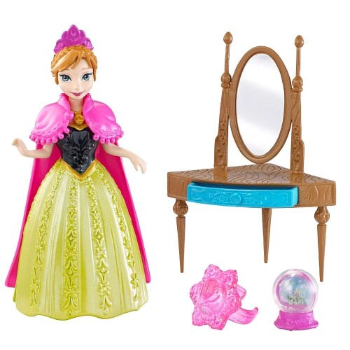Mattel: Disney Frozen. Мини-кукла Анна с аксесс.