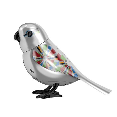 DigiBirds: Серебряная птичка с кольцом
