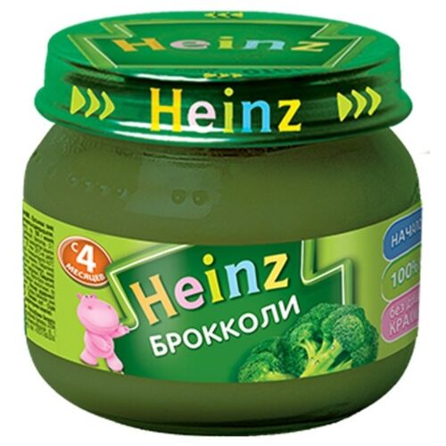 Heinz: Пюре 80г Брокколи