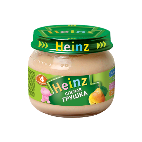 Heinz: Пюре 120г Спелая грушка