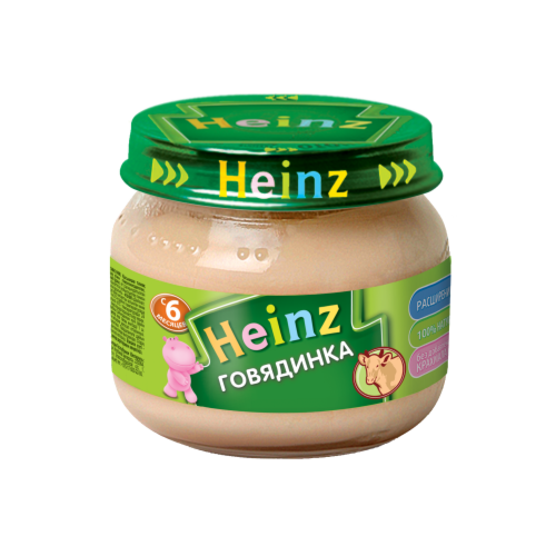 Heinz: Пюре 80г Говядинка