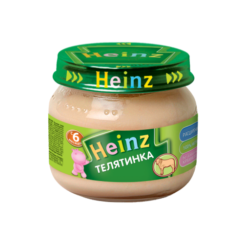 Heinz: Пюре 80г Телятинка