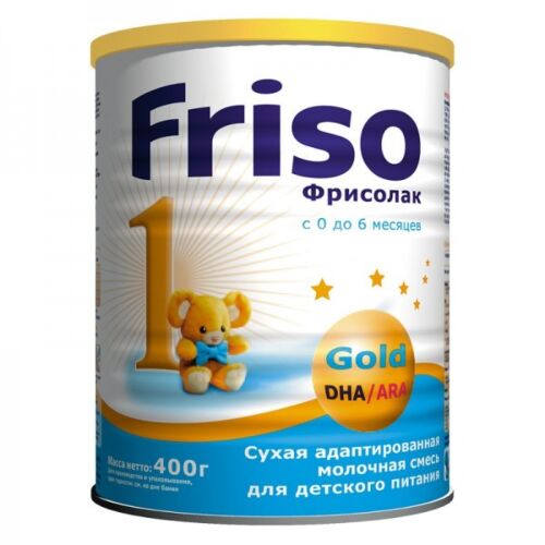 Friso: Смесь 400г Фрисолак 1 Gold с рождения